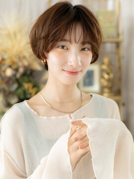 カバーヘア ブリス 戸田公園西口店(COVER HAIR bliss) くせ毛風マッシュパーマショートウルフc7戸田公園20代30代40代