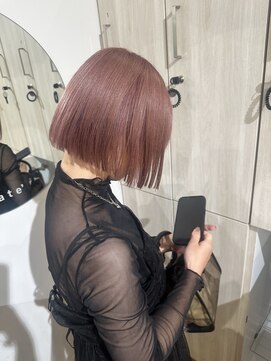 ヤテ(yate') モーブピンク  ボブ