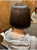 積み重ねケアで叶う艶ボブスタイル
