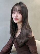 グロー 大宮(GLROW) □ 大宮顔周りレイヤーカットハッシュカット髪質改善縮毛矯正