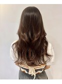 ヘーゼルブラウン/レイヤーカット/韓国風/似合わせカット