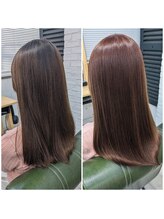ヘアカラーと縮毛矯正を同時にしたい