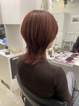 アコロン(acoron) くびれウルフ　新宿/髪質改善/ウルフ/ロングウルフ/くびれ