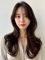 アースモード 亀戸店(EARTH Mode)&nbsp;小顔◎ロング レイヤーカット×韓国風くびれヘア