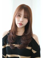 アンド グラフ(& Graph.)&nbsp;髪質改善ストレート美髪矯正ミディアムブラウン