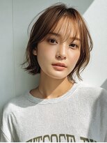 テーラ 南流山店(TELA) レイヤーボブ ナチュラルブラウン【TELA HAIR南流山店】