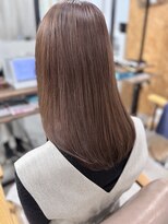 アリウス(ALIUS by posh)&nbsp;グレージュブラウン　質感再整×オーガニックカラー　池袋