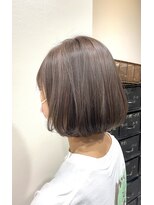 ヘアメイク ゼロサンヨンゴ(Hair Make 0345)&nbsp;【大宮0345】ぷるんっとボブ×ショコラグレージュ
