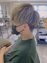 エミタス 柳通り(Emitas.)&nbsp;メンズカット×ベージュ