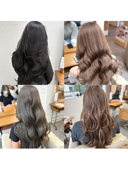 リングバイモアムー(Ring by Moremuu)の写真/どなたでも【カット+カラー¥8980~】*トレンドを取り入れた旬のスタイルをお手頃価格でご提案します◎