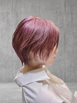 クロワ(croix) クールショート×ワインレッドカラー