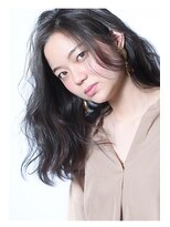 ヘアーアイスカルテット(HAIR ICI QUARTET) ロング × グレージュ × カジュアルウェーブ