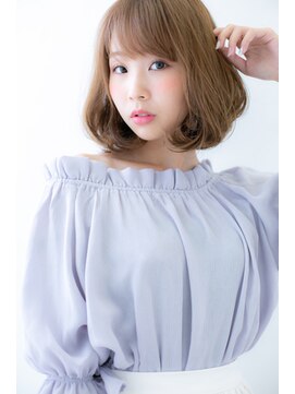 ユキオ オブ ヘアー(YUKIO of Hair) 【小顔似合わせ】大人カワイイカールボブ