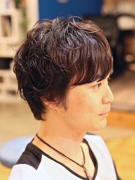 リビーチ ヘア リゾート 赤羽(Rebeach HAIR RESORT) 【赤羽リビーチ】爽やかショートレイヤー×ニュアンスパーマ