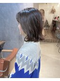 【loty川原一高】切りっぱなしボブ×ナチュラルブラウン