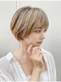フォギーベージュショート【Ruufus恵比寿渋谷】3157
