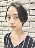 乾かしただけでキマる☆大人小顔ショートボブ