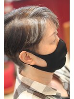 ココアール けやき通り(COCO.R) プロ提案のグレーヘア　☆ヘアマニキュアでデザインカラー