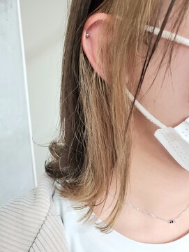 セットアップ 倉敷中庄店(SET-UP) インナーカラー マットブラウン×ミルクティーベージュ