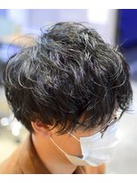 ヘアアイラッシュ リベット(hair eyelash RIVET)&nbsp;スパイラルパーマ×マッシュ