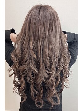 プログレスプラス シールエクで早々とロングにイメチェン★ミルクティーアッシュ★