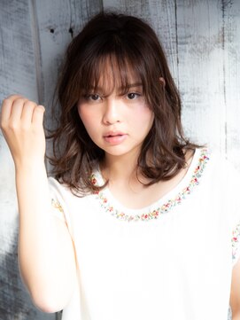 美容室 コーストアール 稲毛店(coast-R) エアリーフェミニンロブ【稲毛】