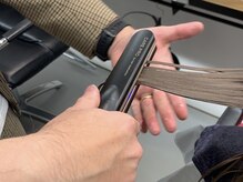 超音波アイロンのケアプロにより、オージュアヘアケアのクオリティが更にアップ！是非体感して下さい。
