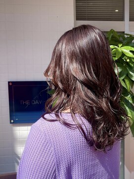 ザデイ(THE DAY) 【艶カラー】暖色系ブラウン