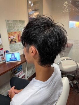 ヘアースペースブルーム プリュス 石橋店(HAIR SPACE BLOOM plus) メンズウルフカット