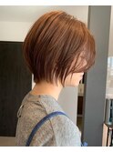 透けショートボブ