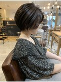 【THiRD 浅野】テラコッタカラーショート
