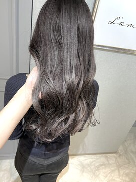 ラム(L'am) スモークグレージュカラー