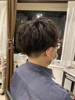コアフィールフィス(COIFFURE fils)&nbsp;新規お得クーポンあり！【見附　今町】ツーブロマッシュスタイル