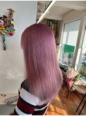ホワイトピンク♪☆ハイトーンカラー