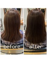 スピカ(SPICA)&nbsp;【ケアカラーコース】お客様施術事例