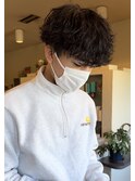 マッシュ/波巻パーマ/波巻きスパイラル