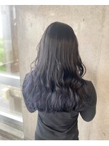 ゼロプラス(ZERO +)&nbsp;ロングxブルーブラックグラデーション