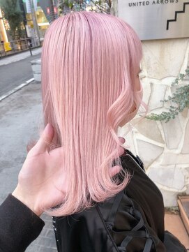 ジオ 国分寺(the O's) 斜めバング/シルキーベージュ/ブラントカット[国分寺駅]