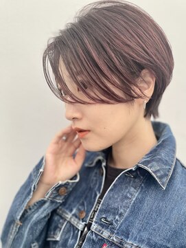 ドロップ(drop) チェリーレッド、ハンサムショート【drop/表参道/青山】