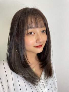 クプア 柏(kupua) エアリーロング/切りっぱなしボブ/ピンクブラウン/美髪[柏駅]