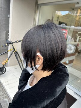 デイジー インデックスヘア 大島店(DAISY index hair) 大人ショートで品を更にプラス王道ショートボブ