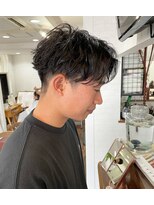 ヘアークリエイト マァーノ(Hair create mano) ツイストスパイラルパーマセンターパート