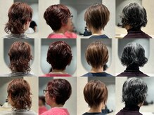 【くせ毛カット】癖や毛流れを読み美シルエットを造形