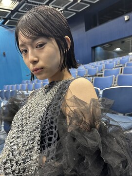 オーシャン(Ocean) ［Ocean Hair&Life 水田］暗髪、黒髪×切りっぱなしボブ