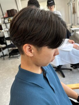 フゥ 宇都宮(FeU) 波巻きスパイラルパーマツイストパーマメンズマッシュパーマ