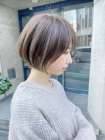 ロンド ジュルード 名古屋(Lond jeloud)&nbsp;ショート ボブ インナー 艶髪 韓国風 レイヤーカット254