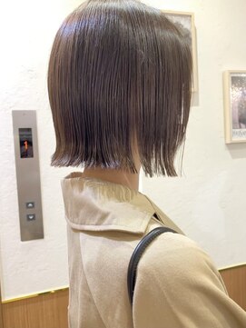 ロンドジェネルーズ 柏(Lond generous) 韓国柏顔周り縮毛矯正髪質改善レイヤー前髪カット韓国風ヘアボブ