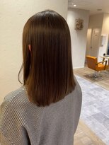 ハクバイジェービー 稲毛(hak by jb) 似合わせカット/メルディカラー/フェミニンロング
