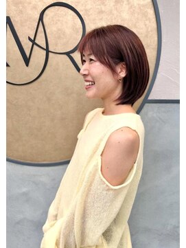 カプロアシヤ(Capullo.Ashiya) ピーチベージュボブ