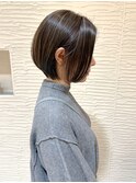 【morio】札幌ボブ　大人かわいい耳かけショートボブ